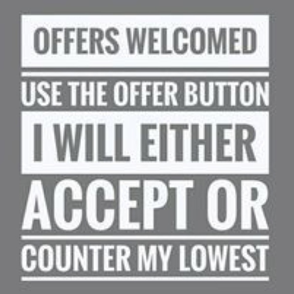 USE THE OFFER BUTTON